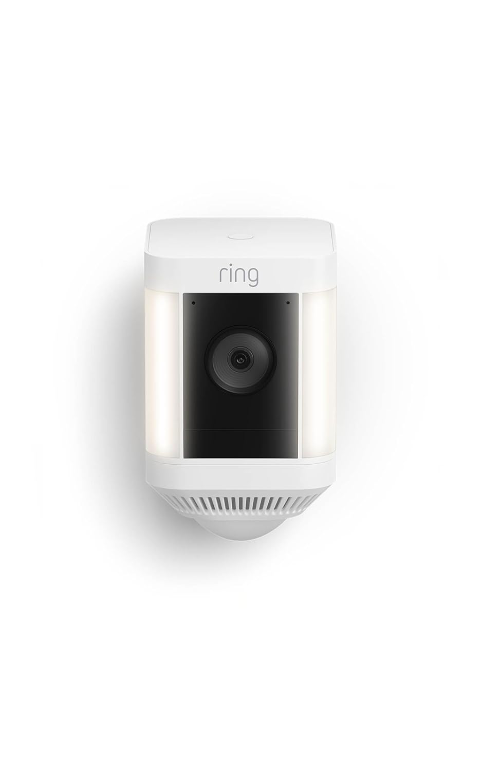 Ring Spotlight Cam Plus, Battery, Home or business security with HD video - White