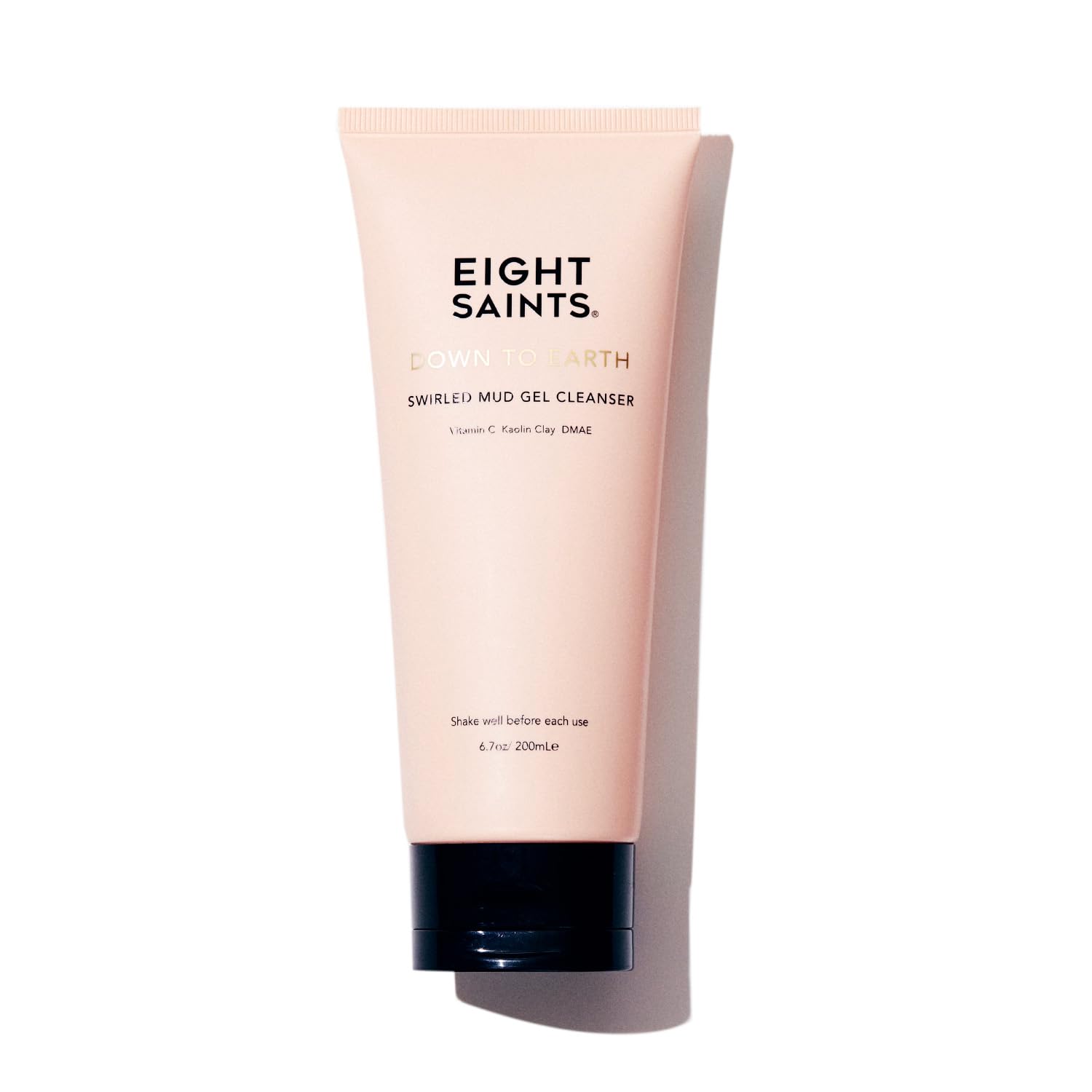 Eight Saints Down To Earth Mud Gel Face Wash, Gentle & Effective Anti Aging Cleanser , 6.7 Fl. Oz.
