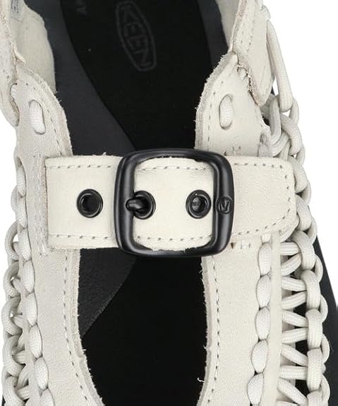 KEEN - Unisex UNEEK PLK Mary Jane Sandal in Birch Smooth Leather - W8.5/M7