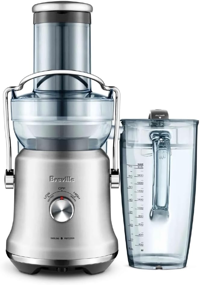 Breville RM-BJE530BSS1BUS1 Juice Fountain Cold Plus, Brushed Stainless Steel
