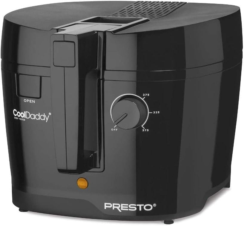 PRESTO CoolDaddy Cool-Touch Electric Deep Fryer - Stock No. 05442