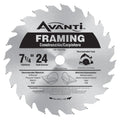 Avanti 7-1/4" x 24-Tooth Framing Circular Saw Blade A0724A 5Pk