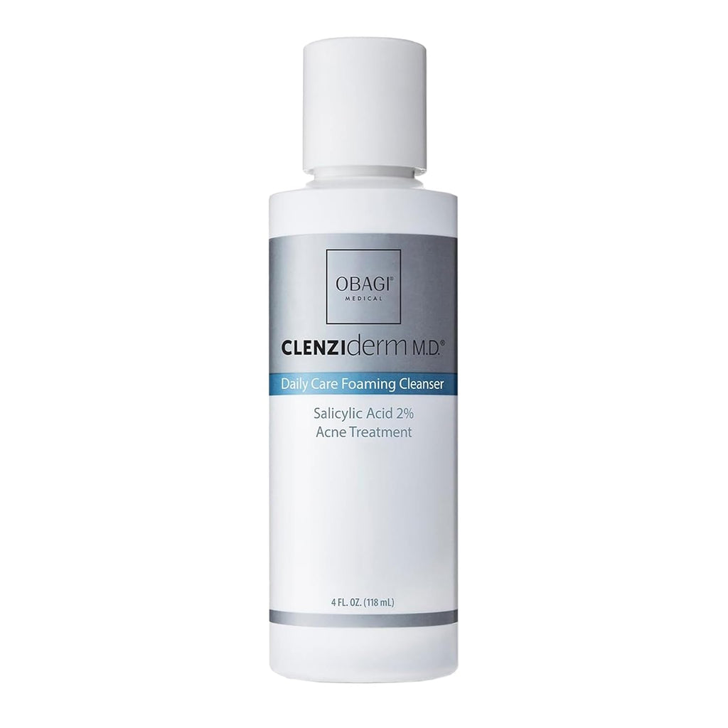 OBAGI CLENZIDERM M.D.® DAILY CARE FOAMING CLEANSER 2% Salicylic Acid (BHA)- 4 Oz.