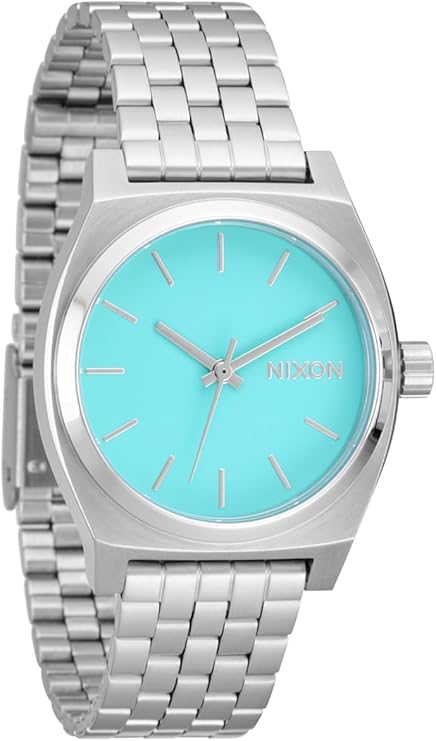 Nixon Medium Time Teller A1130. 100m Water Resistant Women’s Watch (31 mm Stainless Steel Watch Face)