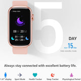 FITVII Slim Fitness Tracker with Blood Oxygen, Blood Pressure, 24/7 Heart Rate and Sleep Tracking, IP68 Waterproof Activity Trackers and Smart Watches with Step Tracker, Pedometer for Women Kids (OPEN BOX)