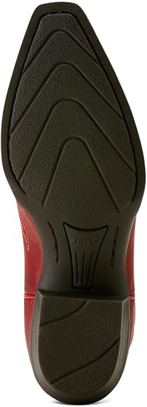 ARIAT Kid's Casanova D Toe Western Boots in Chili Red - 5.5MED