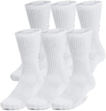 Under Armour Unisex Adult Training Cotton Crew Socks - 6 Pack