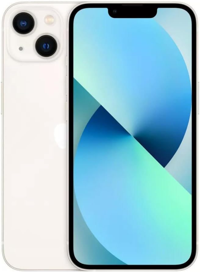 Apple iPhone 13, 128GB, Starlight - Unlocked (Renewed Premium)