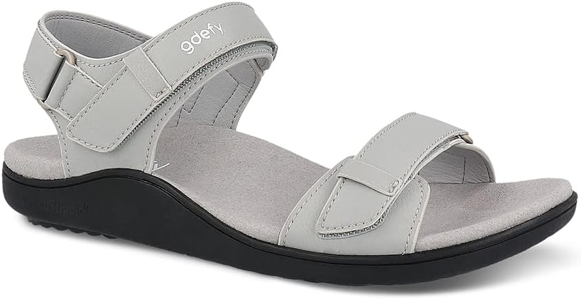 g-defy by Gravity Defyer | Women's Hilnor Leather Sandals