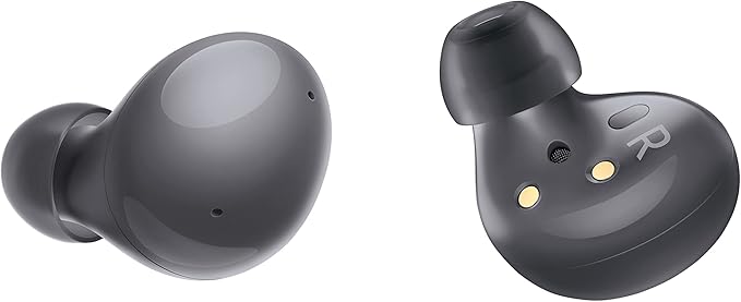 SAMSUNG Galaxy Buds 2 True Wireless Bluetooth Earbuds, Noise Cancelling, Comfort Fit In Ear, Auto Switch Audio, Long Battery Life, Touch Control, Graphite(used, fully functioning)