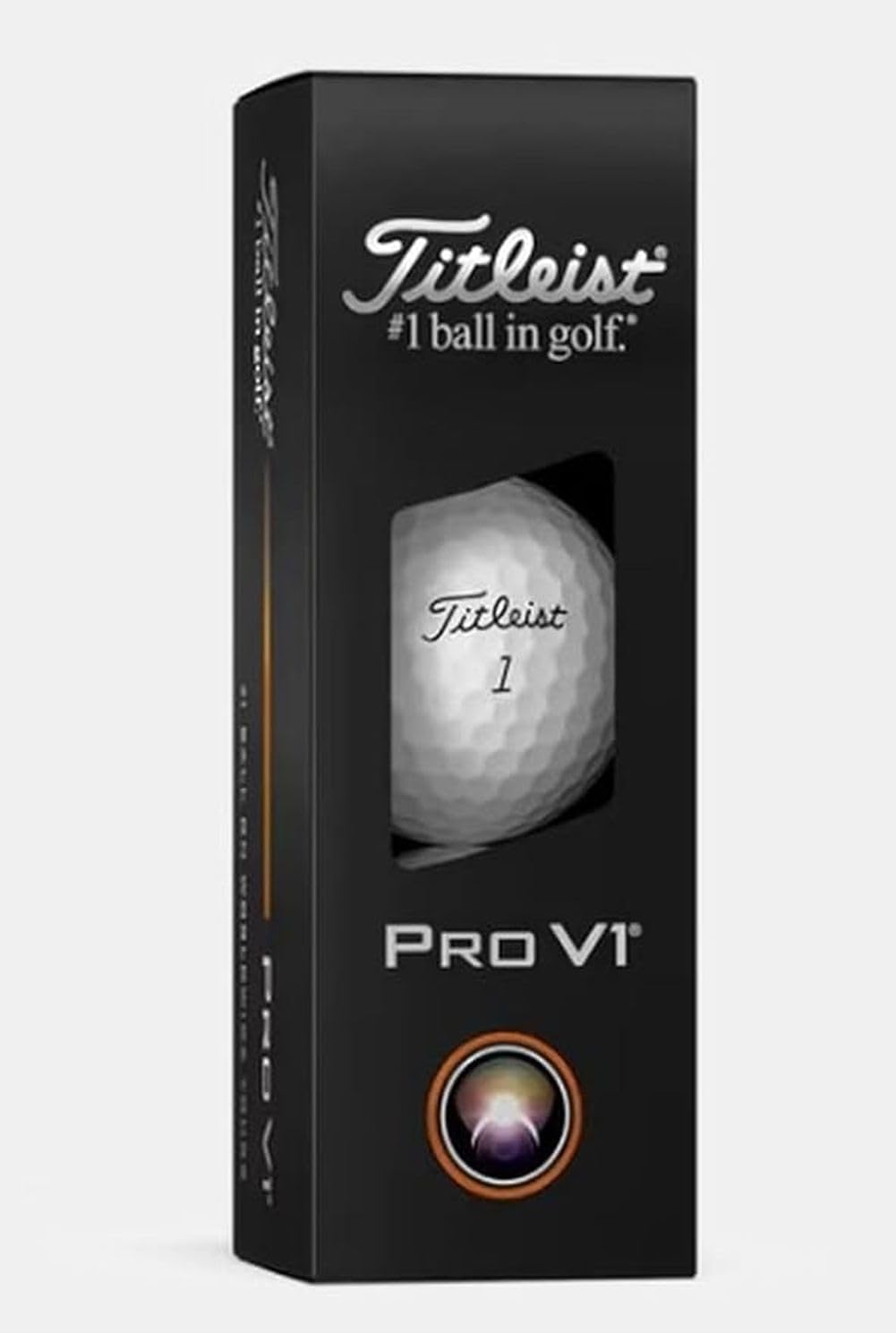 Titleist Pro V1 Golf Balls (White, 3pk) 1 Sleeve - Low Numbers