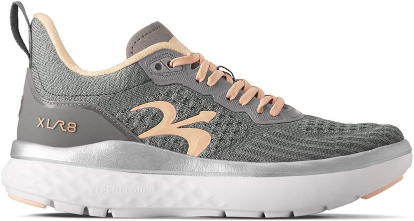 G-DEFY XLR8 Run Women’s Supportive Running Shoe | VersoCloud® Technology for Pain Associated with Prolonged Standing or Walking | Arch Support | Diabetic Shoes | Wide Shoes | Free Custom Orthotic Size: 7W