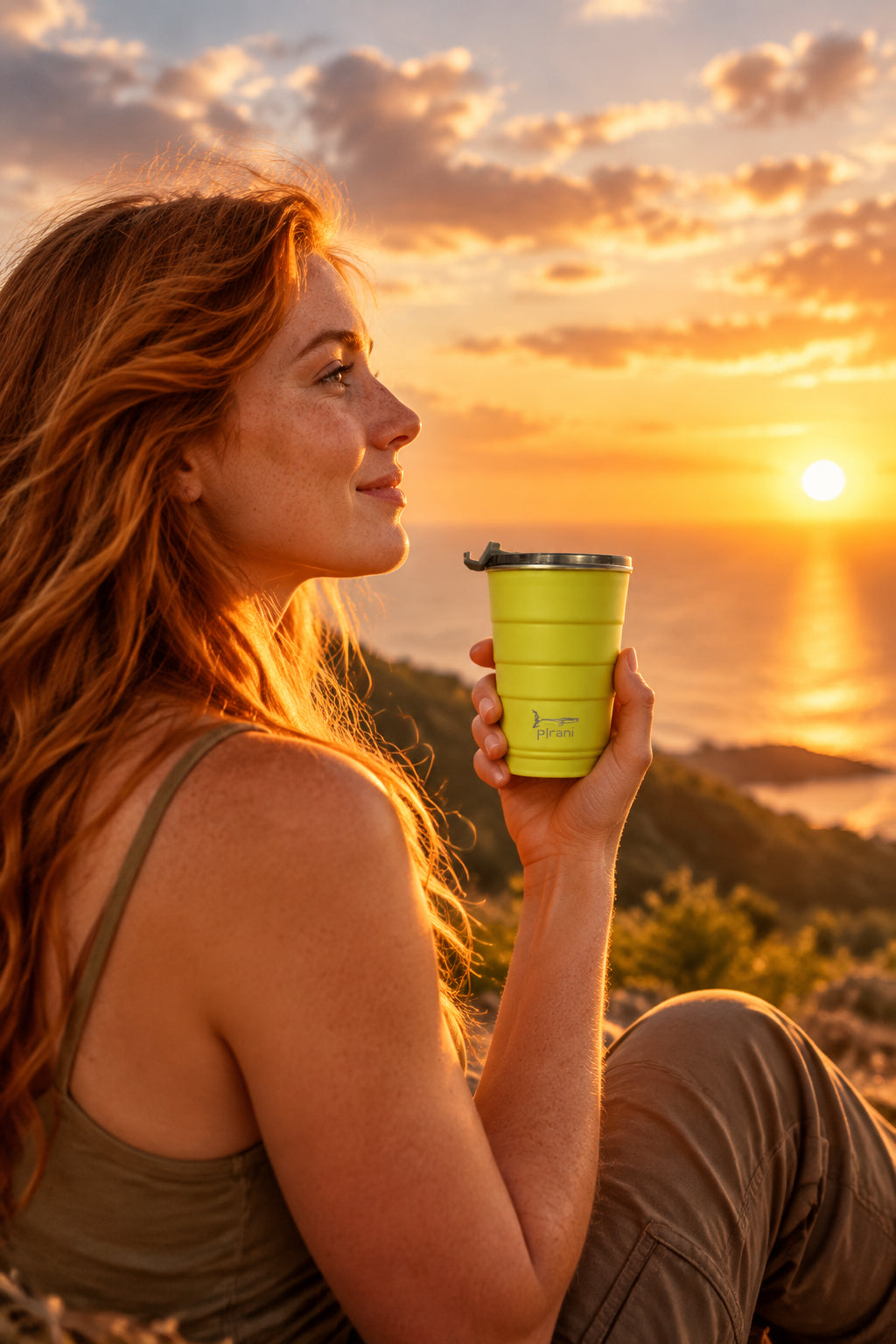 Pirani 16oz Insulated Stackable Tumbler - Limon