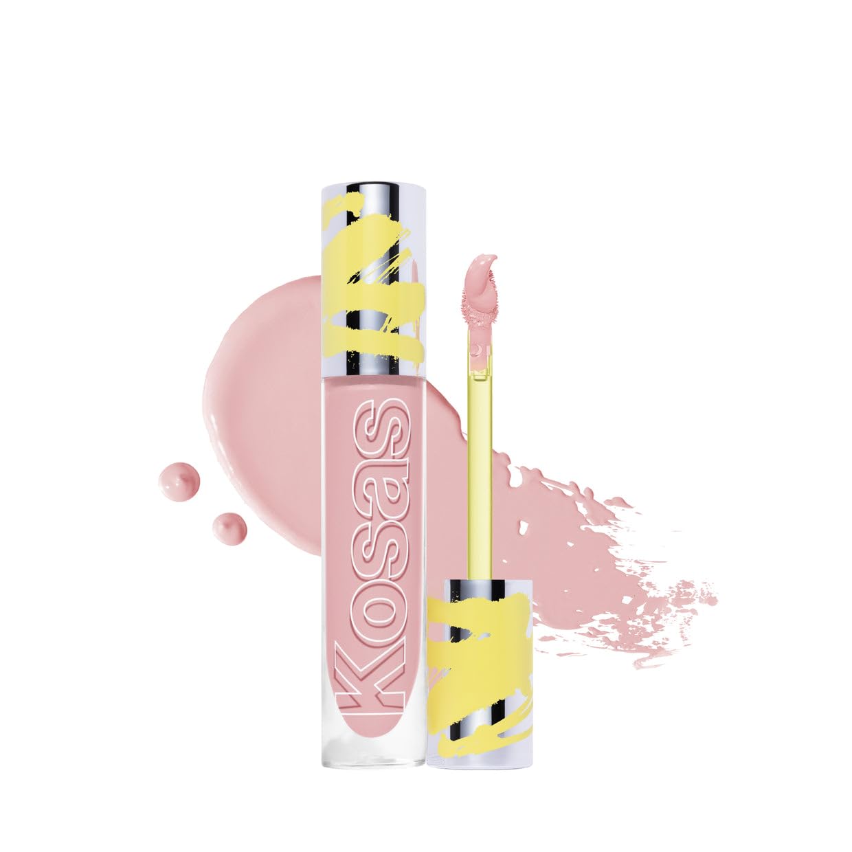 Kosas Revealer Extra Bright Color Corrector, Full Coverage Liquid Cream Under Eye Brightener, Makeup Base for Dark Circles Discoloration, Magic 5ml