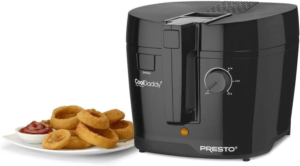 PRESTO CoolDaddy Cool-Touch Electric Deep Fryer - Stock No. 05442
