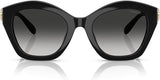 COACH Sunglasses HC 8421 U 50023C Black/Grey Gradient Polyamide Standard