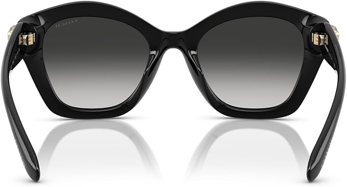 COACH Sunglasses HC 8421 U 50023C Black/Grey Gradient Polyamide Standard