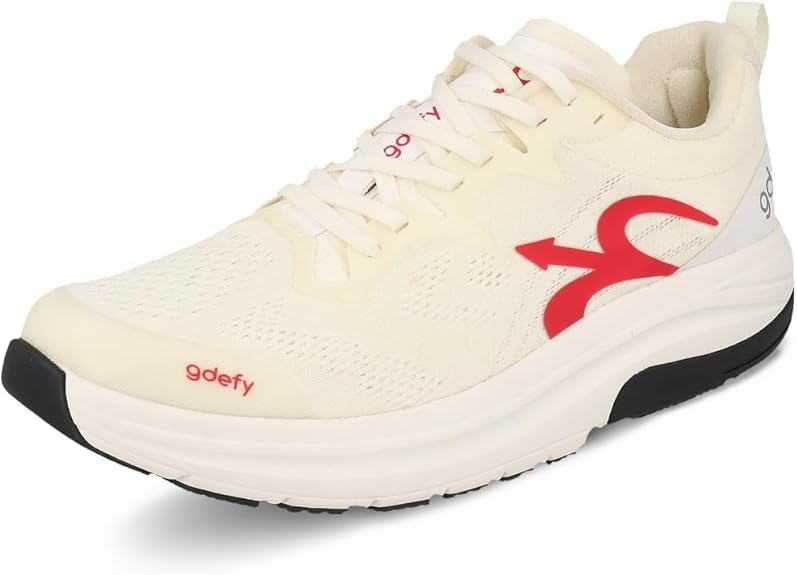Gravity Defyer g-defy Lauff Lightweight Running Shoes for Men | Comfortable Orthopedic Shoes for Standing All Day | Patented VersoShock Technology Size: 11