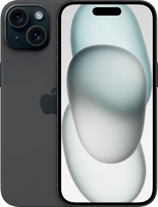 Apple iPhone 15, 512GB, Black Total Wireless