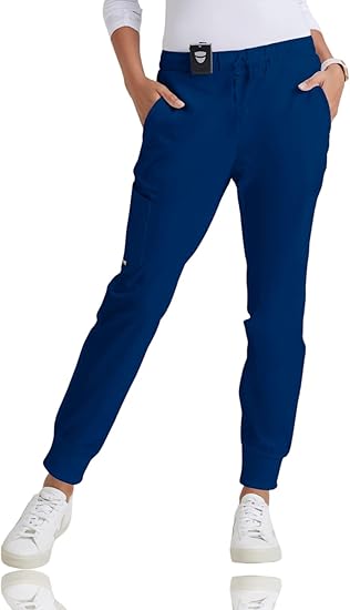 BARCO Grey's Anatomy Scrubs - Kira Scrub Jogger for Women, Yoga Style Mid-Rise Soft Touch Fabric Women's Scrub Pant Small