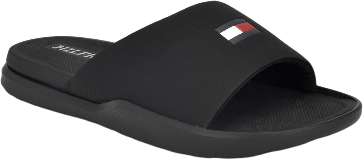 Tommy Hilfiger Marmo Slide Sandal - Black - Size 10 M
