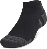 Under Armour Unisex UA Performance Tech 6-Pack Low Socks - Black - Large