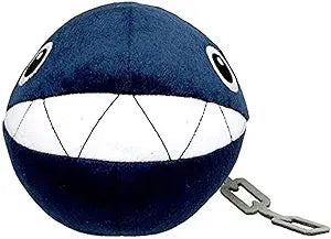 Club Mocchi- Mocchi- Nintendo Super Mario Plush - Chain Chomp Plushie -Collectible Squishy Plushies - 6 Inch