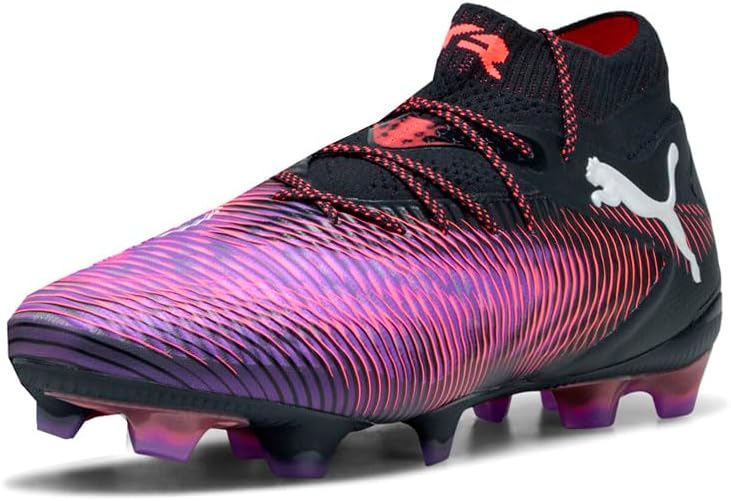 PUMA Mens Future 8 Ultimate Soccer Cleats - Black - (Size: 9)