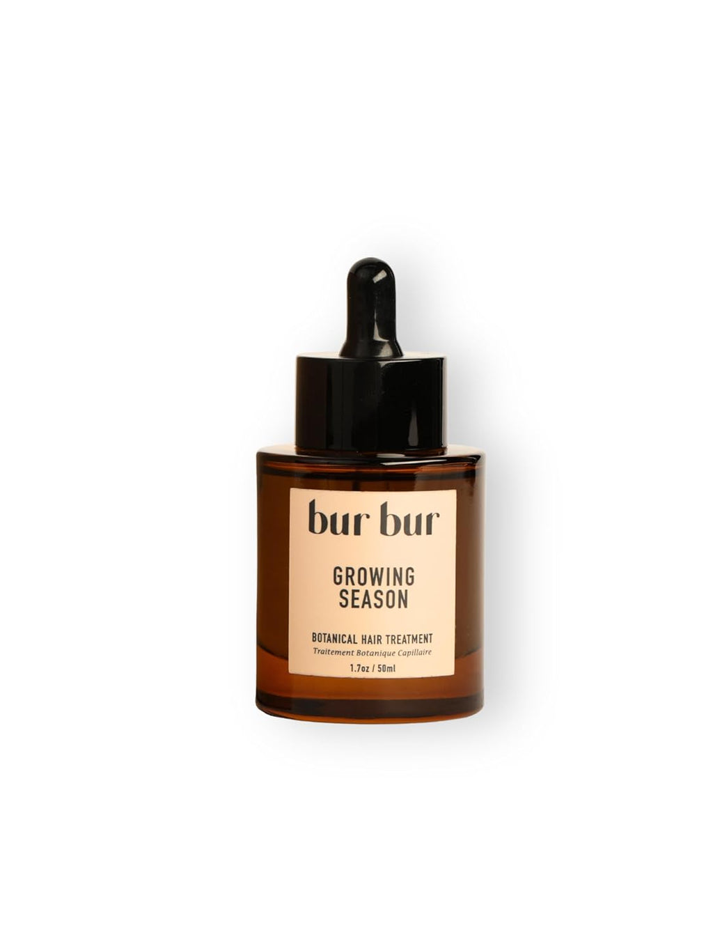 bur bur Growing Season Hair Oil - Botanical Hair Treatment - 1.7 fl oz