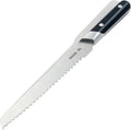 Made In Cookware - 9" Bread Knife - Crafted in France - Full Tang With Truffle Black Handle
