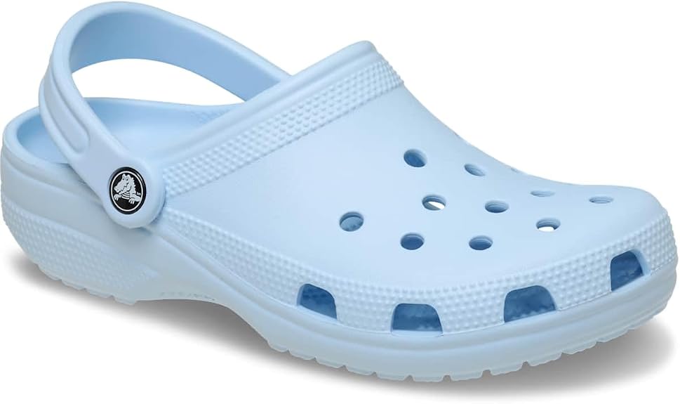 Crocs Unisex-Adult Classic Clog, Blue Frost, 11 Women/9 Men