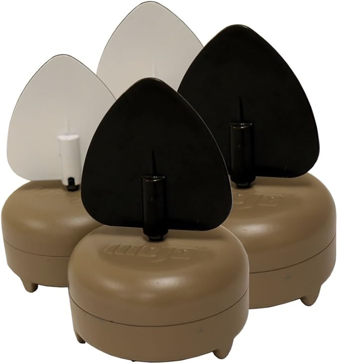 MOJO Dove-A-Flicker Spinning Wing Dove Decoys for Dove Hunting, 4 Pack