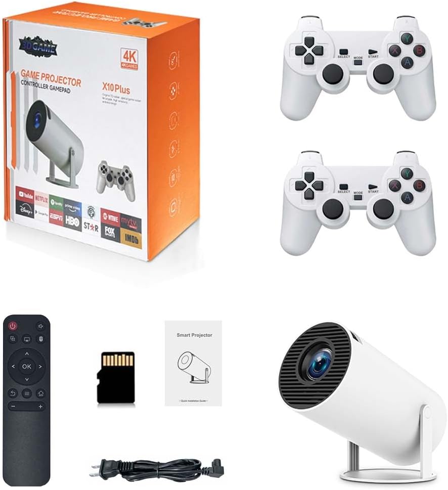 KoDeer X10 Plus 4K Retro Game Projector