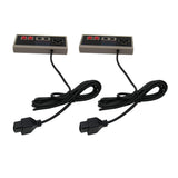 Pair of Controller For NES-004 Nintendo NES Vintage Console Wired Gamepd