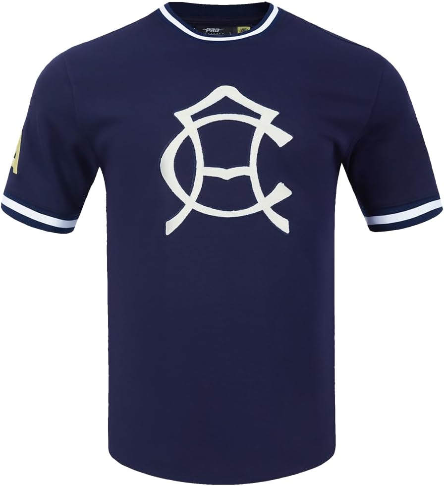 PRO STANDARD Club America - Men's LIGA MX Premium Cotton Double Knit S/S TEE - Midnight Navy - LG
