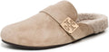 Tory Burch Women's Mellow Sherpa Mules - Noisette/Taupe - 8