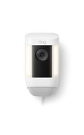 Ring Spotlight Cam Pro, Plug-In, Home or business security, Retinal 2K Video, Color Night Vision and Two-Way Talk with Audio+, White