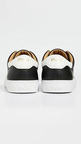 POLO RALPH LAUREN Men's Jermain Ii Leather Sneakers Size: 10