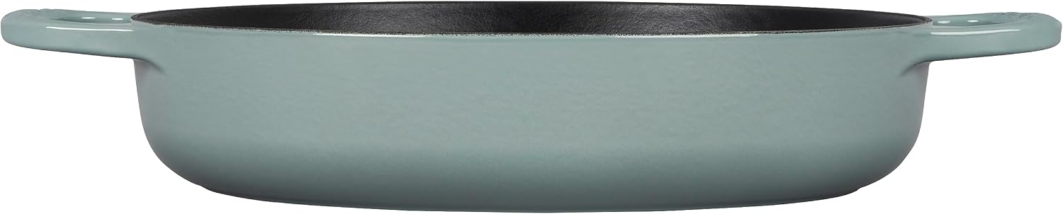 Le Creuset Enameled Cast Iron Signature Everyday Pan, 11" , Sea Salt