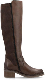 Remonte Aida 73 Women's mahogany / Brown high boots ( 8 M US - EUR 38)