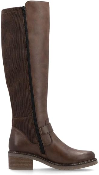 Remonte Aida 73 Women's mahogany / Brown high boots ( 8 M US - EUR 38)