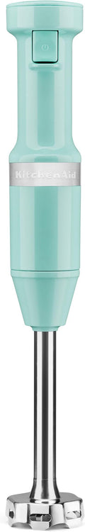 KitchenAid - Corded Variable-Speed Hand Blender - KHBV53IC (Color: Aqua)
