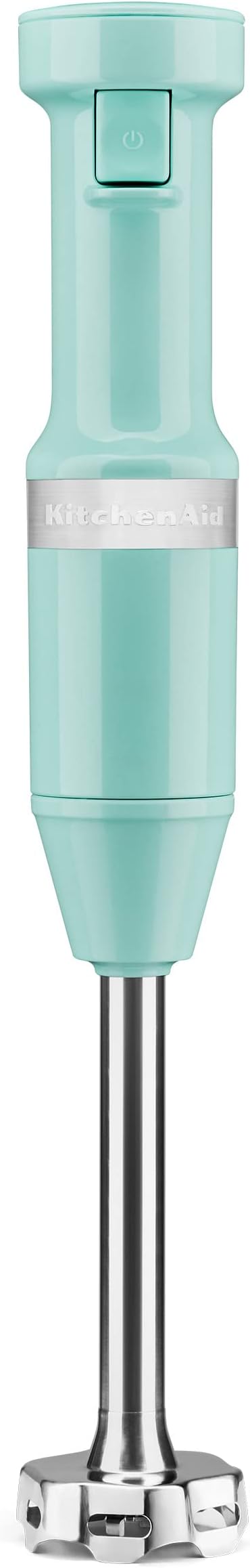KitchenAid - Corded Variable-Speed Hand Blender - KHBV53IC (Color: Aqua)