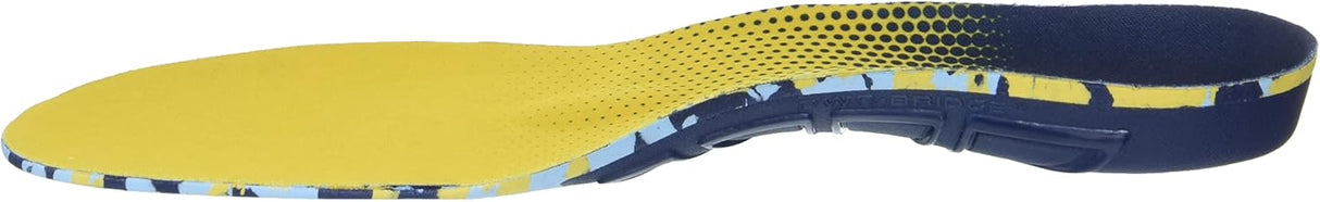 REVITALIGN Unisex-Adult High Arch Support Insole, Yellow, W 7-8.5 / M 6-7.5