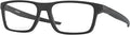 Oakley Mens Ox8164 Port Bow Rectangular Prescription Eyewear Frames, Satin Black