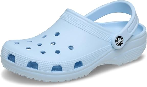 Crocs Unisex-Adult Classic Clog, Blue Frost, 11 Women/9 Men