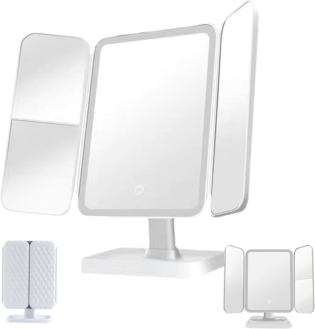Smart Mirror Vanity, Makeup Mirror with Lights