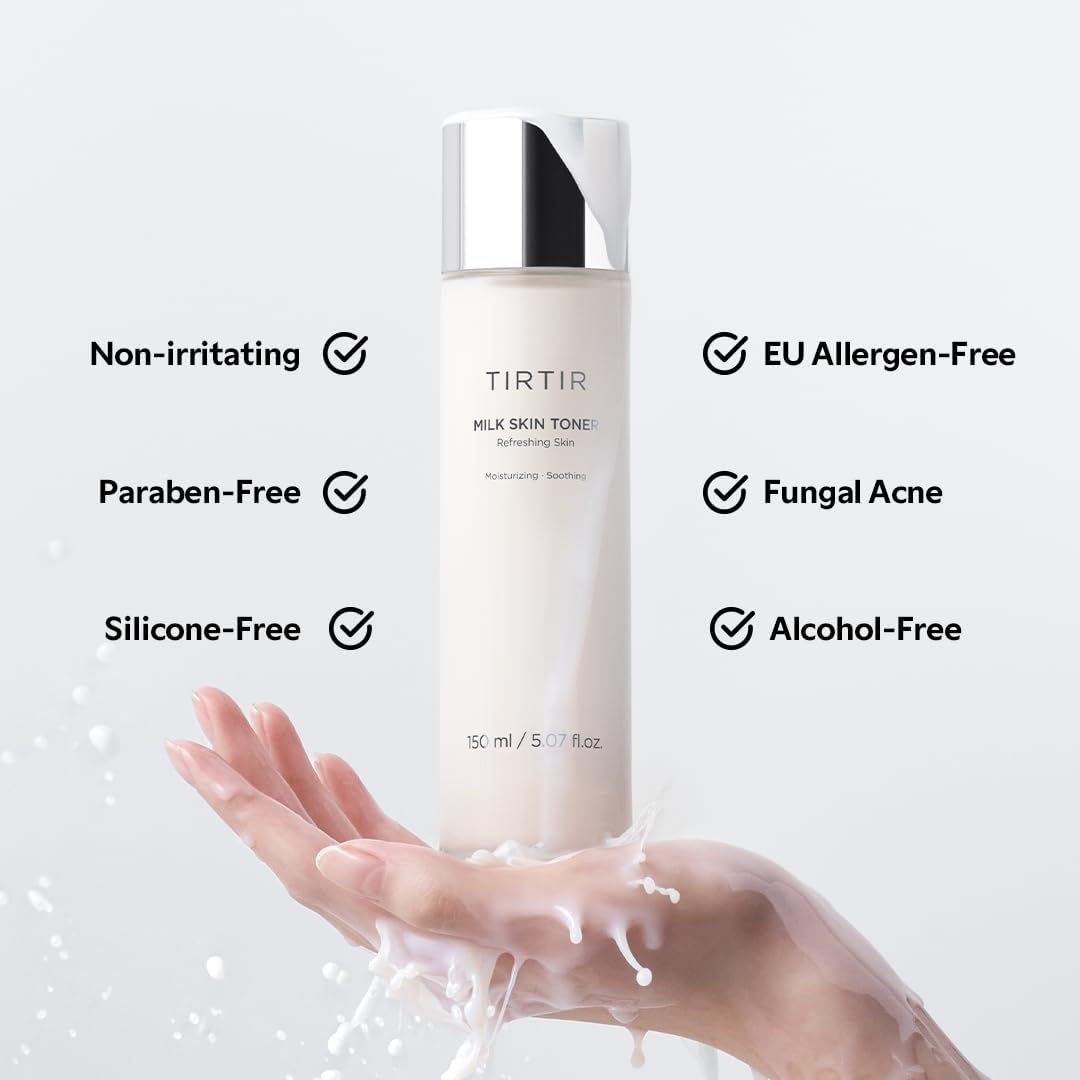 TIRTIR Milk Skin Rice Toner - 1.69 Fl Oz.