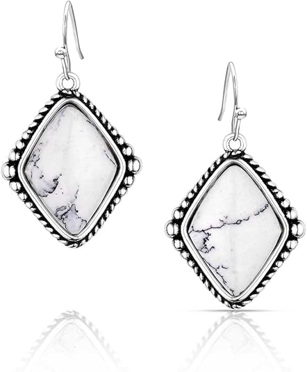 Montana Silversmiths Blank Slate Earrings