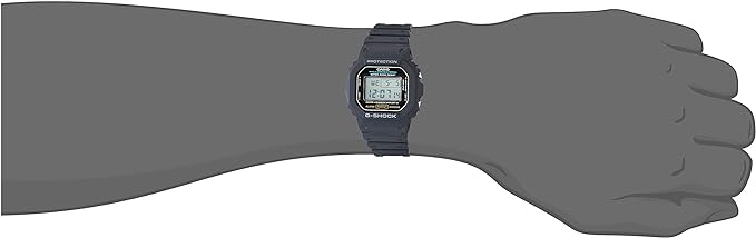 Casio Men's G-Shock Quartz Watch with Resin Strap, Black, 20  (OPEN BOX)